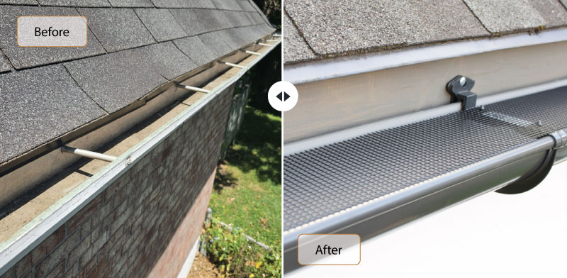 Gutter Guard Installation in Missouri